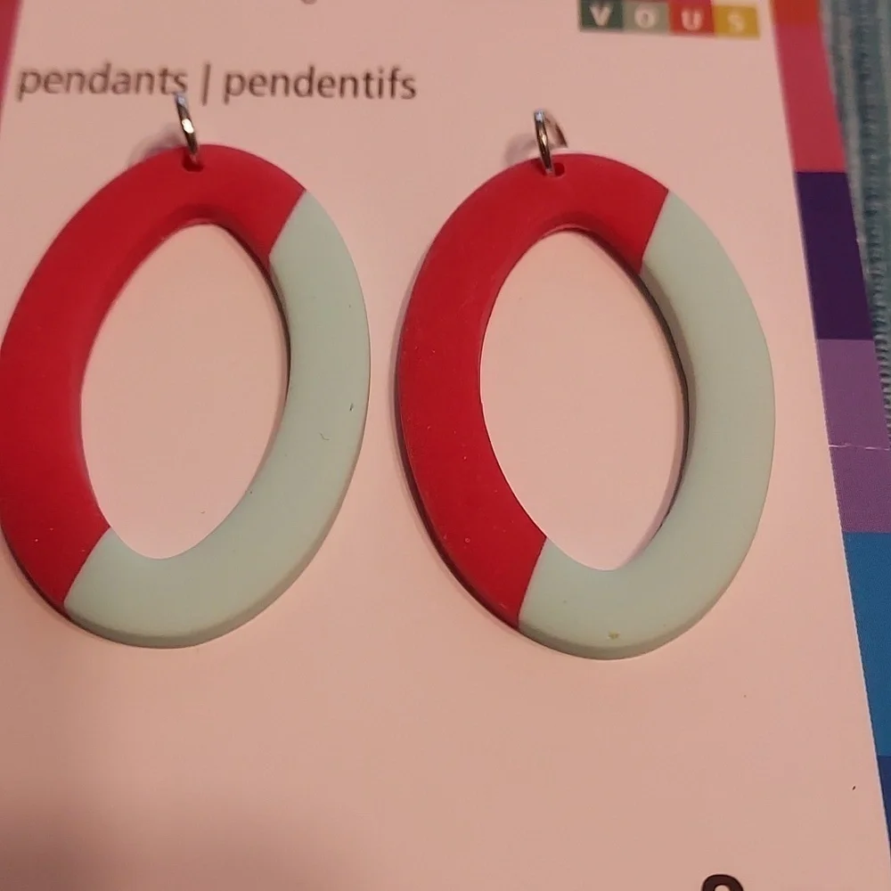 FIMO bead Landing Pendants new